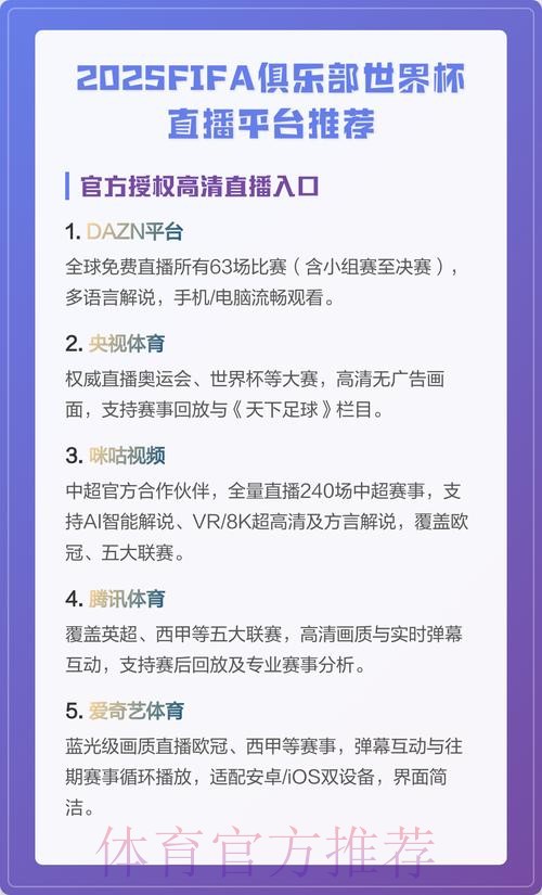 世界杯比赛直播平台推荐排名 世界杯比赛直播平台推荐排名
